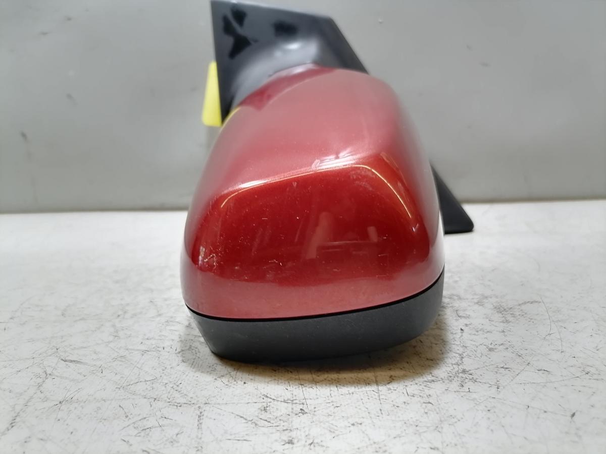 Renault Clio 3 original Au&szlig;enspiegel links TEB76 red of fire elektrisch anklappbar Bj.2006